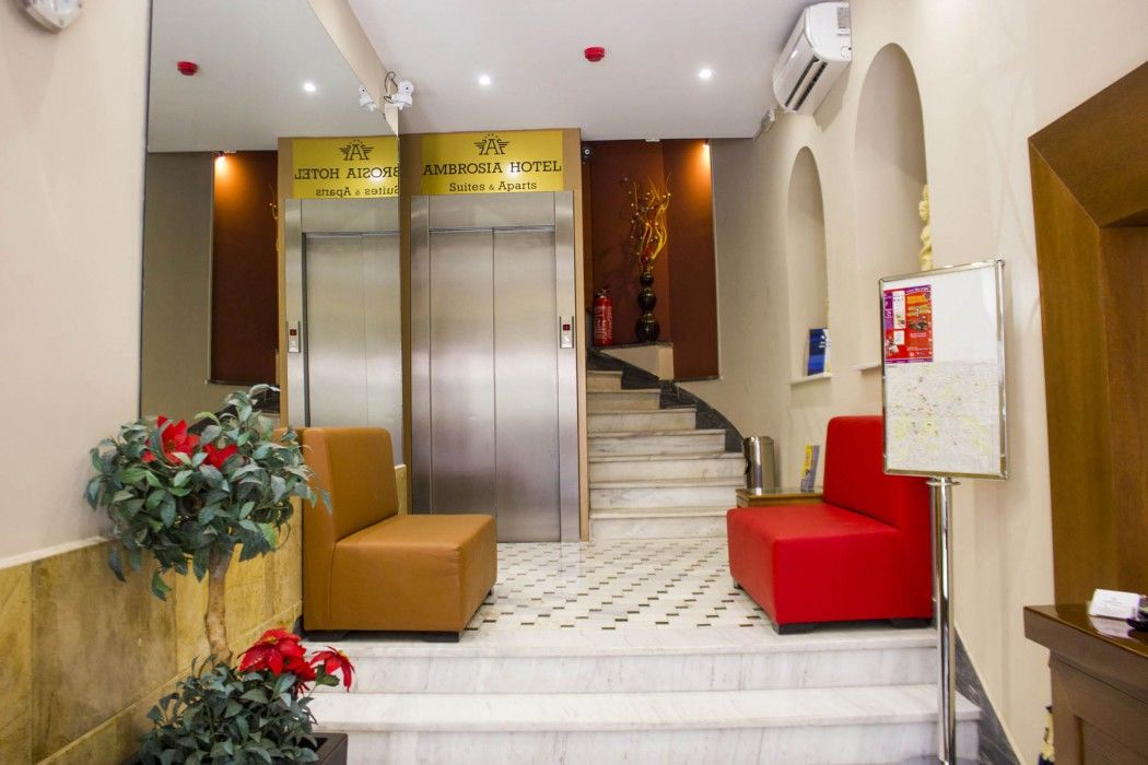 Ambrosia Suites Atenas Exterior foto